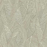 Woven Reed Stitch Peel & Stick Wallpaper Peel and Stick Wallpaper RoomMates Roll Brown 