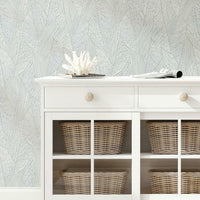 Woven Reed Stitch Peel & Stick Wallpaper Peel and Stick Wallpaper RoomMates   