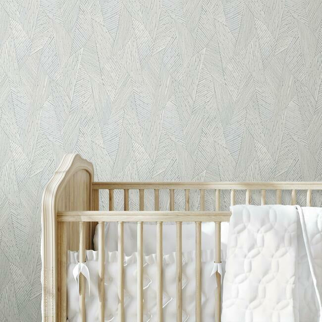 Woven Reed Stitch Peel & Stick Wallpaper Peel and Stick Wallpaper RoomMates   