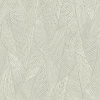 Woven Reed Stitch Peel & Stick Wallpaper Peel and Stick Wallpaper RoomMates Roll Taupe 