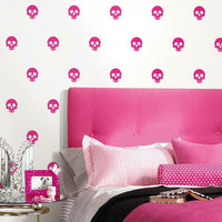 Disney Cruella Glamour Skulls Peel & Stick Wallpaper Peel and Stick Wallpaper RoomMates   