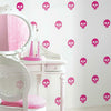Disney Cruella Glamour Skulls Peel & Stick Wallpaper Peel and Stick Wallpaper RoomMates   