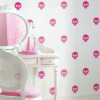 Disney Cruella Glamour Skulls Peel & Stick Wallpaper Peel and Stick Wallpaper RoomMates   