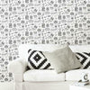 Disney Cruella Graffiti Peel & Stick Wallpaper Peel and Stick Wallpaper RoomMates   