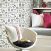 Disney Cruella Graffiti Peel & Stick Wallpaper Peel and Stick Wallpaper RoomMates   