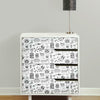 Disney Cruella Graffiti Peel & Stick Wallpaper Peel and Stick Wallpaper RoomMates   