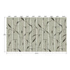 Nikki Chu Ivory Coast Peel & Stick Wall Mural Wall Mural RoomMates   