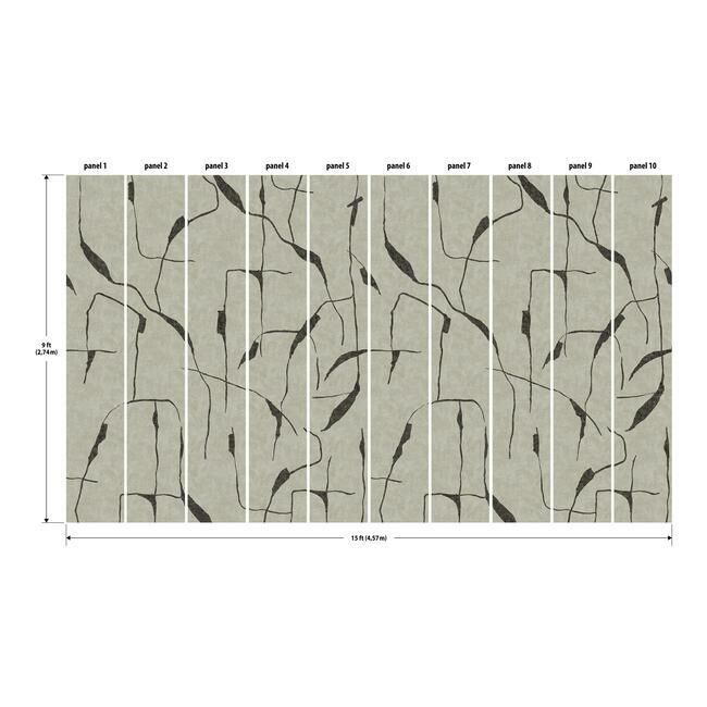 Nikki Chu Ivory Coast Peel & Stick Wall Mural Wall Mural RoomMates   