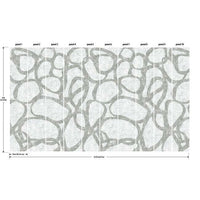 Nikki Chu Ulo Circle Peel & Stick Wall Mural Wall Mural RoomMates   