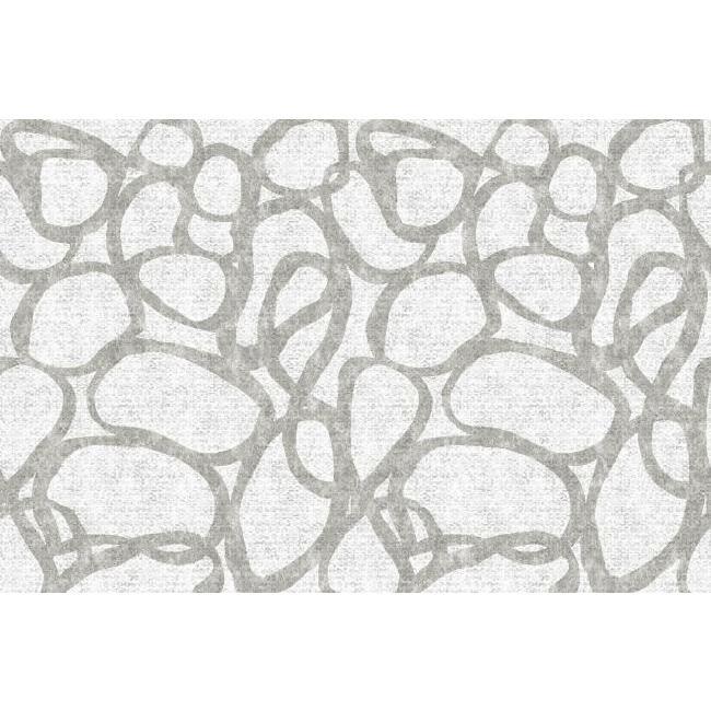 Nikki Chu Ulo Circle Peel & Stick Wall Mural Wall Mural RoomMates Each Grey 