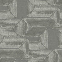 Nikki Chu Zulu Signature Peel & Stick Wallpaper Peel and Stick Wallpaper RoomMates Roll Grey 