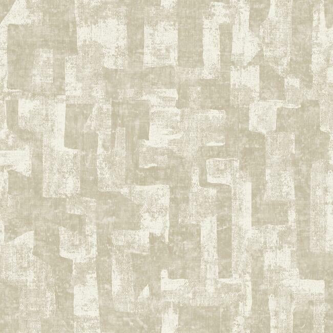 Nikku Chu Capetown Peel & Stick Wallpaper Peel and Stick Wallpaper RoomMates Roll Taupe 