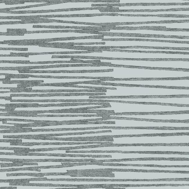 Nikki Chu Burundi Thatch Peel & Stick Wallpaper Peel and Stick Wallpaper RoomMates Roll Grey 