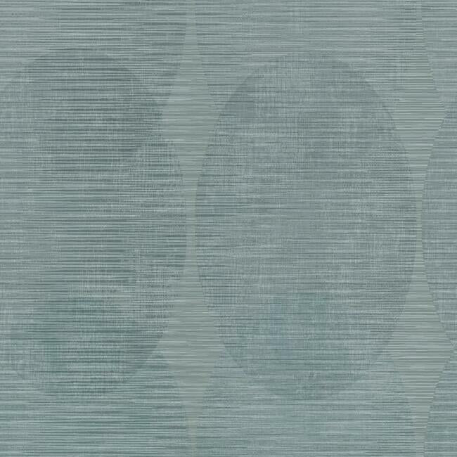 Nikki Chu Sahara Peel & Stick Wallpaper Peel and Stick Wallpaper RoomMates Roll Indigo 