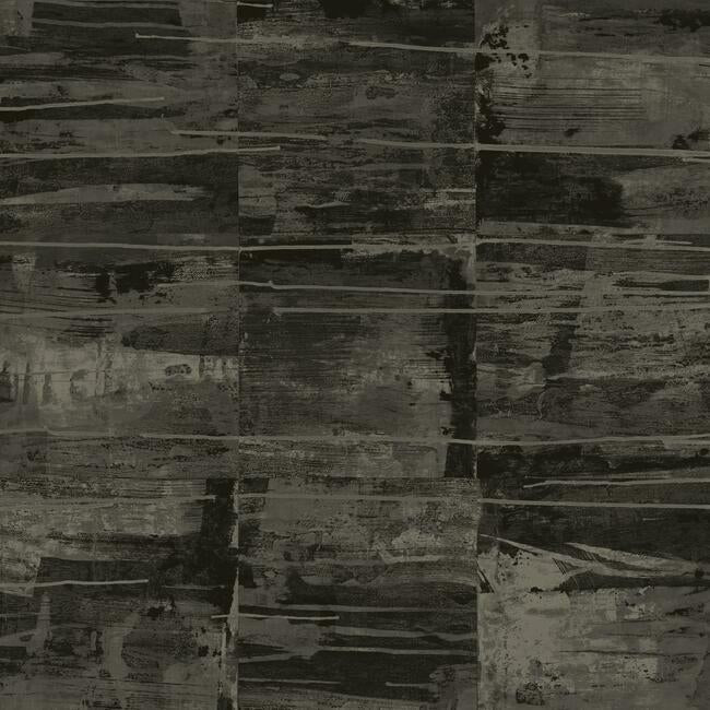 Nikki Chu Congo Peel & Stick Wallpaper Peel and Stick Wallpaper RoomMates Roll Black 