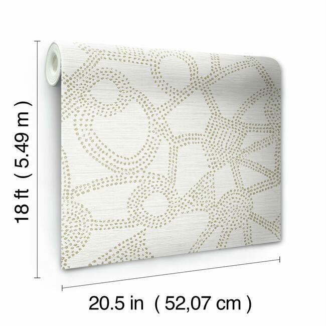 Nikki Chu Amhara Peel & Stick Wallpaper Peel and Stick Wallpaper RoomMates   