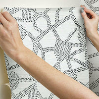 Nikki Chu Amhara Peel & Stick Wallpaper Peel and Stick Wallpaper RoomMates   