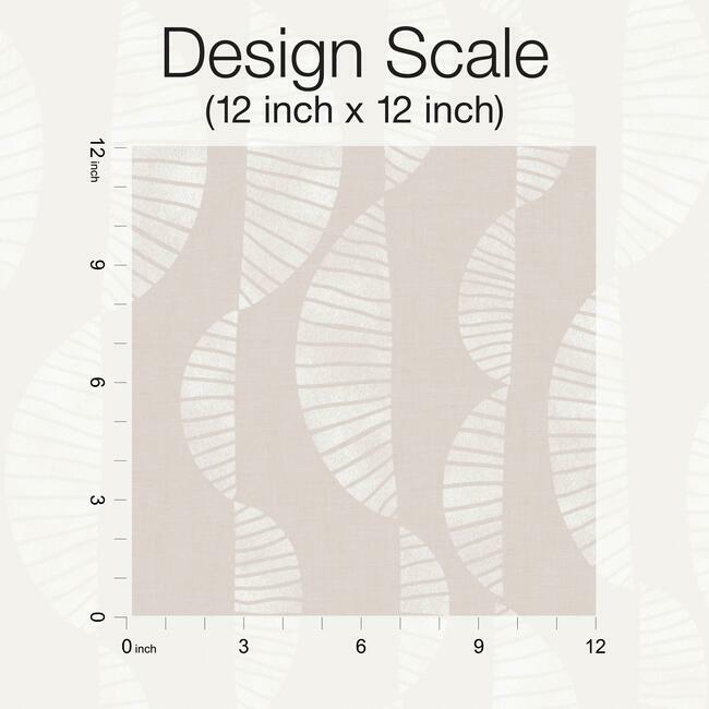 Nikki Chu Seychelles Wave Peel & Stick Wallpaper Peel and Stick Wallpaper RoomMates   
