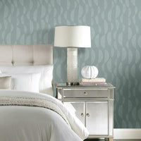 Nikki Chu Seychelles Wave Peel & Stick Wallpaper Peel and Stick Wallpaper RoomMates   