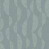 Nikki Chu Seychelles Wave Peel & Stick Wallpaper Peel and Stick Wallpaper RoomMates Roll Blue 