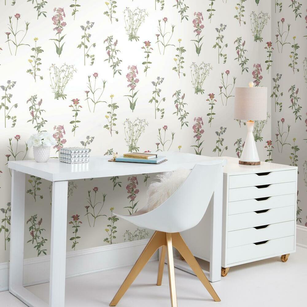 Botanical Peel and Stick Wallpaper Peel and Stick Wallpaper RoomMates   