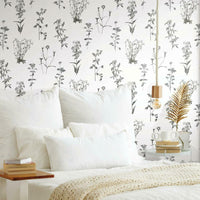 Botanical Peel and Stick Wallpaper Peel and Stick Wallpaper RoomMates   
