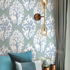 Tree and Vine Ogee Peel and Stick Wallpaper Peel and Stick Wallpaper RoomMates   