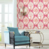 Tree and Vine Ogee Peel and Stick Wallpaper Peel and Stick Wallpaper RoomMates   