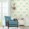 Tree and Vine Ogee Peel and Stick Wallpaper Peel and Stick Wallpaper RoomMates   