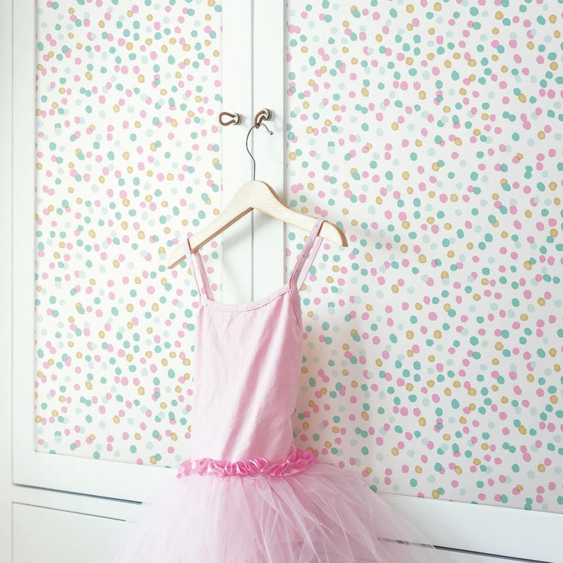 Confetti Peel and Stick Wallpaper Peel and Stick Wallpaper RoomMates   
