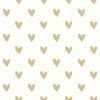 Heart Peel and Stick Wallpaper Peel and Stick Wallpaper RoomMates Roll  