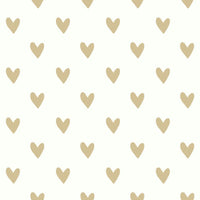 Heart Peel and Stick Wallpaper Peel and Stick Wallpaper RoomMates Roll  
