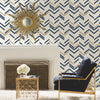 Chevron Stripe Peel and Stick Wallpaper Peel and Stick Wallpaper RoomMates   