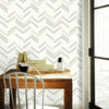 Chevron Stripe Peel and Stick Wallpaper Peel and Stick Wallpaper RoomMates   