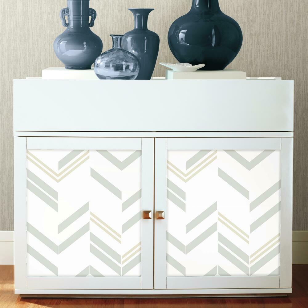 Chevron Stripe Peel and Stick Wallpaper Peel and Stick Wallpaper RoomMates   