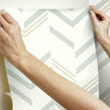 Chevron Stripe Peel and Stick Wallpaper Peel and Stick Wallpaper RoomMates   