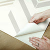 Chevron Stripe Peel and Stick Wallpaper Peel and Stick Wallpaper RoomMates   