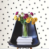 Black Dots Peel and Stick Wallpaper Peel and Stick Wallpaper RoomMates   
