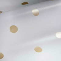 Large Gold Dot Peel and Stick Wallpaper Peel and Stick Wallpaper RoomMates   