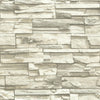 Stacked Stone Peel and Stick Wallpaper Peel and Stick Wallpaper RoomMates Roll Natural 