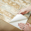 Brick Peel and Stick Wallpaper Peel and Stick Wallpaper RoomMates   