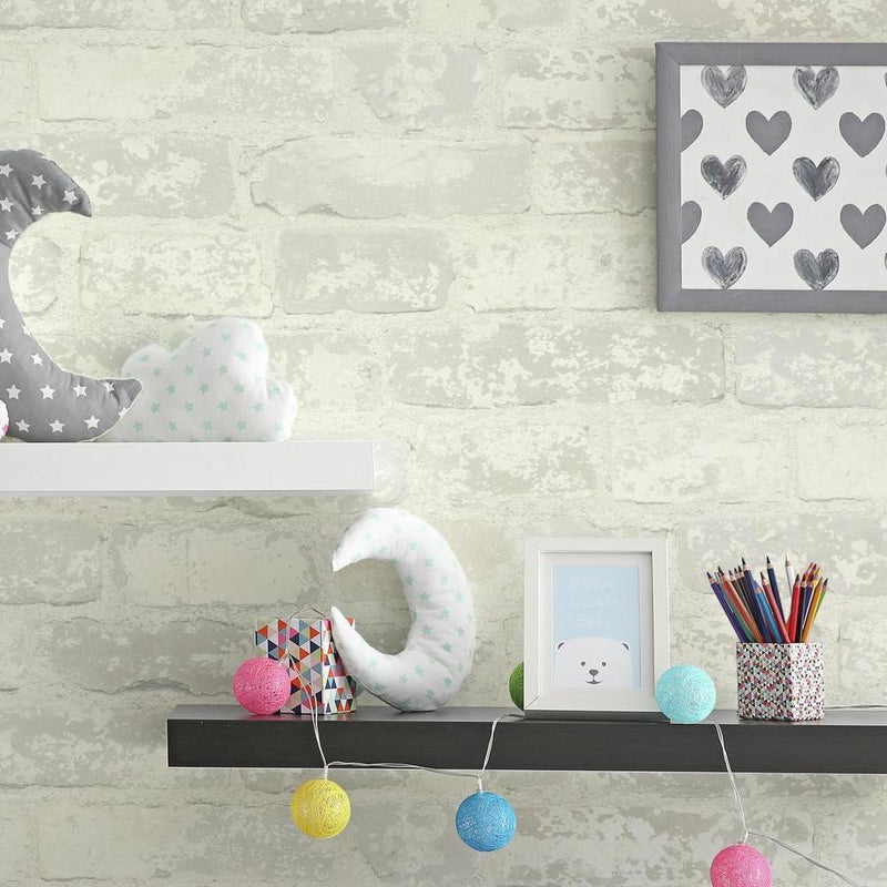 Brick Peel and Stick Wallpaper Peel and Stick Wallpaper RoomMates   
