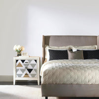 Geometric Triangle Peel and Stick Wallpaper Peel and Stick Wallpaper RoomMates   