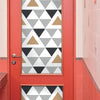 Geometric Triangle Peel and Stick Wallpaper Peel and Stick Wallpaper RoomMates   