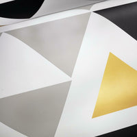 Geometric Triangle Peel and Stick Wallpaper Peel and Stick Wallpaper RoomMates   