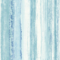 Watercolor Peel and Stick Wallpaper Peel and Stick Wallpaper RoomMates Roll Blue 