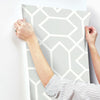 Modern Geometric Peel and Stick Wallpaper Peel and Stick Wallpaper RoomMates   