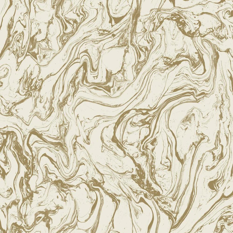 Marble Peel and Stick Wallpaper Peel and Stick Wallpaper RoomMates Sample Gold 