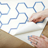 Open Geometric Peel and Stick Wallpaper Peel and Stick Wallpaper RoomMates   