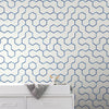 Open Geometric Peel and Stick Wallpaper Peel and Stick Wallpaper RoomMates   